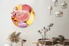 MuchoWow® Rundes Wandbild - Runde Bilder Muscheln - Rot - Produktbild-Vorschau 2