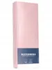 A pink satin fitted sheet folded and standing upright. Produktbild-Vorschau