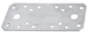 Alberts 851781 Connettore piatto, acciaio inox, 133 x 55 Anteprima dell’immagine prodotto 1