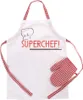 Chefkoch Schürze Bäcker Superchef Hobbyschürze inkl. Produktbild-Vorschau 1