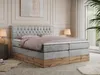 Kontinentální postel Boxspring AMORE KING s úložným Náhled obrázku produktu 1