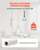 A medical lift device is shown in a bedroom setting, with dimensions and weight capacity highlighted. Anteprima dell’immagine prodotto