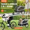 Príves na bicykel pre psa, nosnosť do 88 kg, nosič na Náhľad obrázku produktu 2