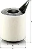 MANN Luftfilter für BMW 1er 3er X1 E81 E82 E87 E88 E90 E91 Produktbild-Vorschau 4