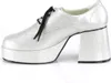 Plateauschuhe Herren silber Schuhgröße: 44-45 Produktbild-Vorschau 12