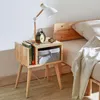 Noční stolek HOMLA SINAR přírodní 40x30x51 cm Náhled obrázku produktu 2