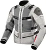 Tekstylna kurtka motocyklowa Revit Cayenne 2, srebrna, XL Podgląd zdjęcia produktu 1