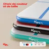 KM Fit Airtrack Matte 4m noir-rouge | pompe, sac & kit de Voir les images du produit 5