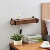 Lindby Wandleuchte Sverina, 40 cm, Holz, Stecker, E27 Produktbild-Vorschau 4