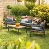 Tuinset TEXAS, bestaande uit een bank, fauteuils en een Productafbeelding-voorbeeld 2