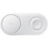 Samsung Wireless Charger Duo Pad EP-P5200, Weiß Produktbild-Vorschau 2