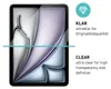 2x Schutzglas Panzerfolie Klar für iPad Air 2024 11.0" Produktbild-Vorschau 2