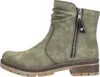 A side view of a green women's boot. Produktbild-Vorschau