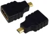 LogiLink AH0010, HDMI D, HDMI A, Schwarz Produktbild-Vorschau 1