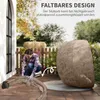 Outsunny hangstoel, tweepersoons hangstoel met kussen, Productafbeelding-voorbeeld 11