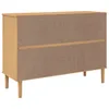 vidaXL Sideboard SENJA Rattan-Optik Braun 112x40x80 cm Produktbild-Vorschau 9