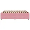 Bettgestell Rosa 140x200 cm Samt Produktbild-Vorschau 5