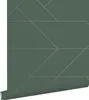 ESTAhome Tapeta linie graficzne ciemnej zieleniIzłotym 53 Podgląd zdjęcia produktu 1