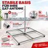 PremiumX Balkonständer 4x 50x50 Stahl Holland 1m Mast SAT Produktbild-Vorschau 6