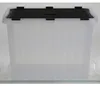 8x Boîtes à vagues 24L 43x30x30cm Transparent Couvercle Voir les images du produit 1