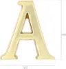 KOTARBAU® Buchstabe A aus Messing 10 cm für Häuser, Produktbild-Vorschau 2