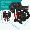 ELONEO Déambulateur pliable avec siège, déambulateur Voir les images du produit 6