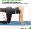 Tunturi NBR Yogamat met Draagtas - Fitnessmat Extra dik & Productafbeelding-voorbeeld 4