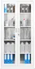 Armoire métallique avec porte vitrée C012 Armoire à Voir les images du produit 2