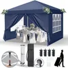 LEADZM Faltpavillon 3x3 m Gartenpavillon mit 4 Produktbild-Vorschau 1
