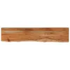 " " Wandregal 110x20x2,5 cm Rechteckig Massivholz Akazie Produktbild-Vorschau 5