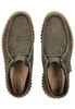 CLARKS Schnürschuhe Torhill Moss Dark Green Nub mit Produktbild-Vorschau 23