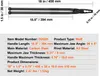 SucceBuy 18-Zoll-Schmiedezange mit Wolfskiefer, Produktbild-Vorschau 7