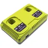 Nabíječka na 2 akumulátory pro Ryobi 18V One+, ekv. RC18240 Náhled obrázku produktu 2