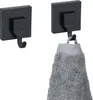 WENKO Vacuum-Loc® Wandhaken Mod. Quadro Schwarz, 2er Set, Produktbild-Vorschau 8