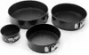 Springformen 4er Set, Kuchen Runde Blechdose Kuchen Produktbild-Vorschau 1