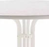 Tisch 136/W 100 cm weiß Gestell aus Stahl in weiß, Produktbild-Vorschau 13