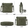 Sac à bandoulière pour femme, taille moyenne, sac crossbody Voir les images du produit 9