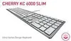 CHERRY KC 6000 SLIM Tastiera a filo, argento/bianco, USB Anteprima dell’immagine prodotto 17