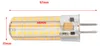 6 ks GY6.35 LED žárovka 7W AC DC12V 700lm 72 LED diod 360 Náhled obrázku produktu 9