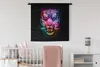 MuchoWow® Wandteppich Wandbehang Tiger - Farbe - Tiere Produktbild-Vorschau 1