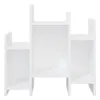 A white, multi-compartment shelf unit. Anteprima dell’immagine prodotto