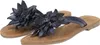 Lazamani Daisy Damen Leder-Zehentrenner Black Größe 41 Produktbild-Vorschau 14