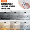 VEVOR Nowoczesny żyrandol lampa wisząca LED 24W z pilotem Podgląd zdjęcia produktu 2