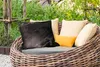 MuchoWow® Outdoor Kissen - Marmoroptik - Luxus - Schwarz - Produktbild-Vorschau 3