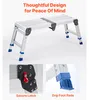 SucceBuy Składana platforma robocza, 851x305 mm, aluminiowa Podgląd zdjęcia produktu 6