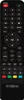 A black remote control with various buttons and labels. Produktbild-Vorschau