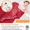 VENDITA DEL NUOVO ANNO! Coperta elettrica rossa 180x130cm, Anteprima dell’immagine prodotto 2