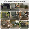 Hliníková škatuľa s vekom, objem 135 litrov, zelená. Náhľad obrázku produktu 3