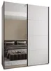 MEBLE KRYSPOL LUX 3 Schrank - 245,5x200x64cm - Weiß, Weiß, Produktbild-Vorschau 2