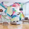 Vlies Fototapete - Watercolor Birds 250x175 cm Tiere Produktbild-Vorschau 2